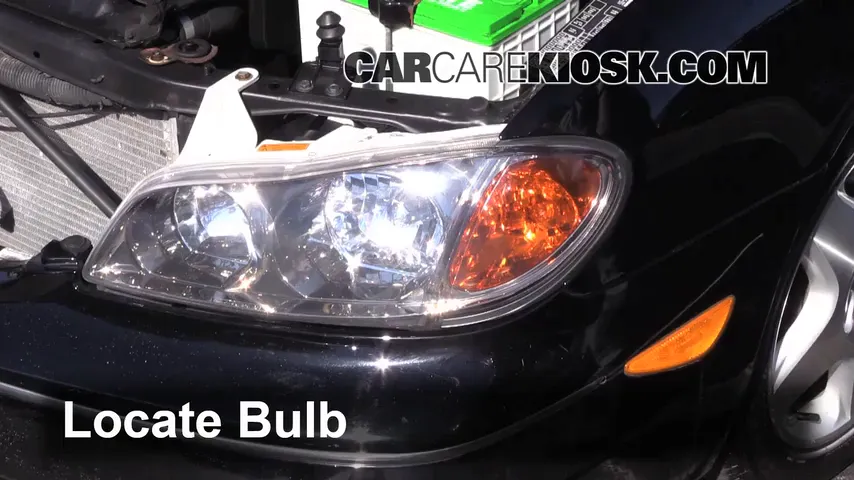 2001 Infiniti I30 T 3.0L V6 Lights Highbeam (replace bulb)